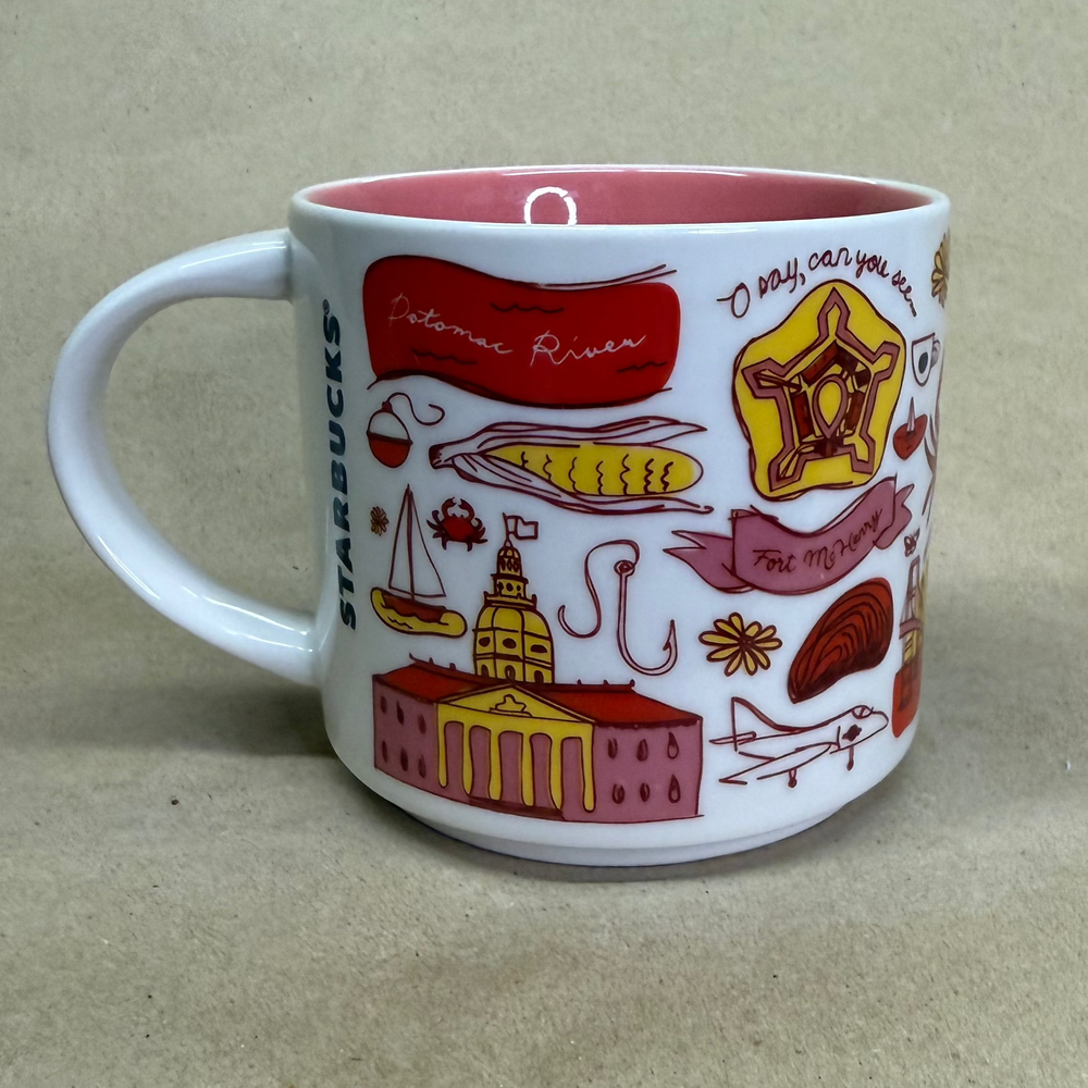 Starbucks Been There Series Mug Maryland-2018